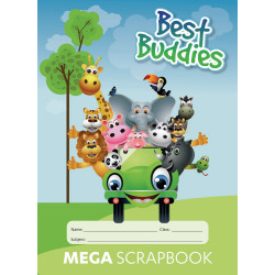 Writer Premium Best Buddies Scrap Book Mega 240x330mm 100gsm 64 Pages