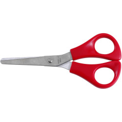 Celco School Scissors Kindy 135mm Blunt Tip Red Handle