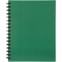 Spirax 511 Hard Cover Notebook A5 200 Page Green