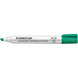 Staedtler 351B Lumocolor Whiteboard Marker Chisel 2-5mm Green Pack of 10