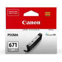 Canon Pixma CLI671GY Ink Cartridge Grey