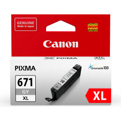 Canon Pixma CLI671XL Ink Cartridge High Yield Grey