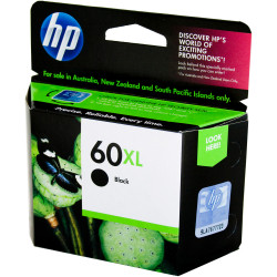 HP 60XL Ink Cartridge High Yield Black CC641WA
