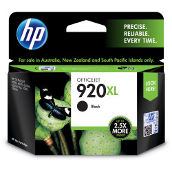 HP 920XL OfficeJet Ink Cartridge High Yield Black CD975AA