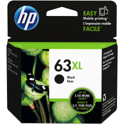 HP 63XL Ink Cartridge High Yield Black F6U64AA
