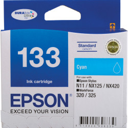 Epson 133 DURABrite Ultra Ink Cartridge Cyan