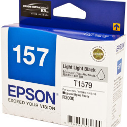 Epson T1579 UltraChrome K3 Ink With Vivid Magenta Ink Cartridge Light Light Black