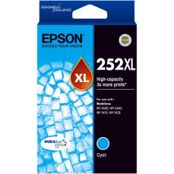 Epson 252XL DURABrite Ultra Ink Cartridge High Yield Cyan