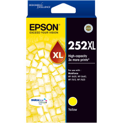 Epson 252XL DURABrite Ultra Ink Cartridge High Yield Yellow