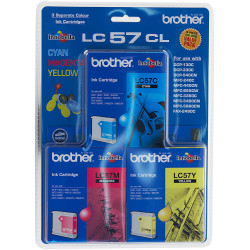 Brother LC-57CL Ink Cartridge Colour Value Pack