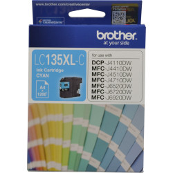 Brother LC-135XLC Ink Cartridge High Yield Cyan