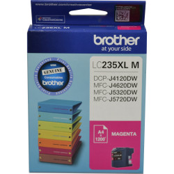 Brother LC-235XLM Ink Cartridge High Yield Magenta
