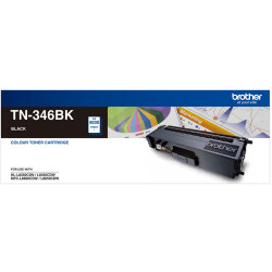 Brother TN-346BK Toner Cartridge High Yield Black
