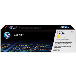 HP 128A LaserJet Toner Cartridge Yellow CE322A