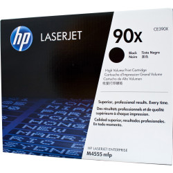 HP 90X LaserJet Toner Cartridge High Yield Black CE390X