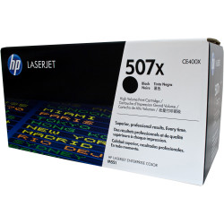 HP 507X LaserJet Toner Cartridge High Yield Black CE400X