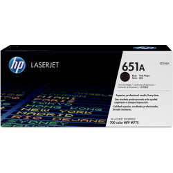 HP 651A LaserJet Toner Cartridge Black CE340A