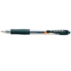Pilot G2 Gel Ink Pen Retractable Extra Fine 0.5mm Black