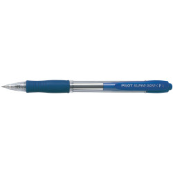 Pilot BPGP-10R Supergrip Pen Retractable Fine 0.7mm Blue