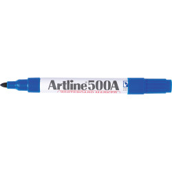 Artline 500A Whiteboard Marker Medium Bullet 2mm Blue