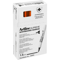 Artline Supreme Whiteboard Marker Bullet 1.5mm Orange