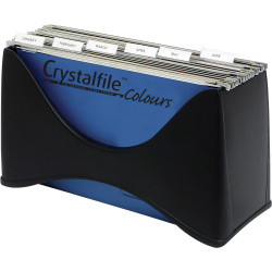 Crystalfile Enviro Desktop Filer Foolscap Black