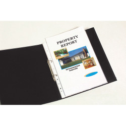 Marbig Sheet Protectors A4 Economy Low Glare Clear Box Of 300