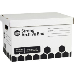 Marbig Archive Box Strong L420mm x H260mm X W320mm