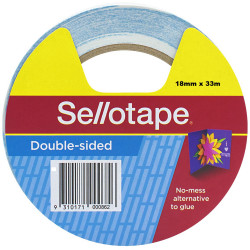 Sellotape 404 Double Sided Tape 18mmx33m