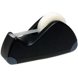Marbig Professional Series Tape Dispenser Large Suits 66mm Tape With 24mm Core Black