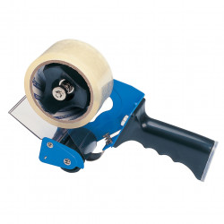 Marbig Packaging Tape Hand Held Dispenser For 50mm Tape With 76mm Core Blue & Black