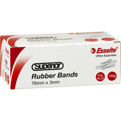 Esselte Superior Rubber Bands Size 32 Box 100gm