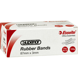 Esselte Rubber Bands Size 33 Box 100gm