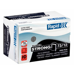 Rapid 73/12 Staples Heavy Duty Super Strong Box Of 5000