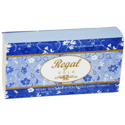 Regal Gold Interleaved Hand Towels 150 Sheets Carton of 16