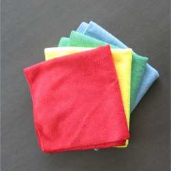 Oates All Purpose Microfibre Cloths Red Pack Of 5
