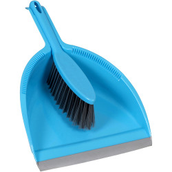 Cleanlink Dustpan & Brush Set Blue