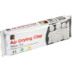 Edvantage Air Drying Clay 1kg White