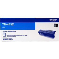 Brother TN-443C Toner Cartridge High Yield Cyan