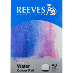 Reeves Water Colour Pad A4 300gsm Medium Texture 12 Sheets