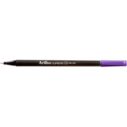 Artline Supreme Fineliner Pen 0.4mm Purple Pack Of 12