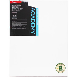 Jasart Academy Stretched Canvas 12 x 16 Inch Thin Edge 280gsm