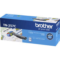 Brother TN-257C Toner Cartridge High Yield Cyan