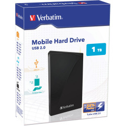 VERBATIM MOBILE HARD DRIVE 2.5 USB 2.0 1TB