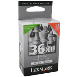 LEXMARK #36XL BLACK INK CART 18C2170A Return Program H Yld