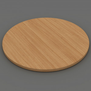OM Round Meeting Table Top Only 900 Diameter x 25mmH Beech