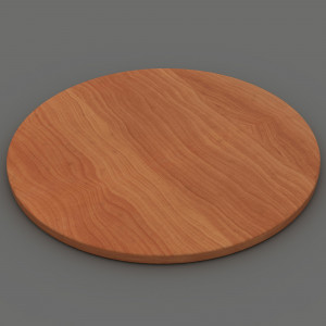 OM Round Meeting Table Top Only 900 Diameter x 25mmH Cherry