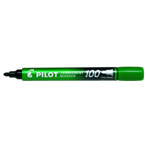 Pilot SCA-100 Permanent Marker Bullet 1mm Green