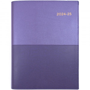 Collins Vanessa Financial Year Diary A4 Day to Page Purple