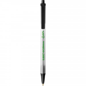 Bic Ecolutions Ballpoint Pen Clic Stic 1.0mm Medium Black Box of 50